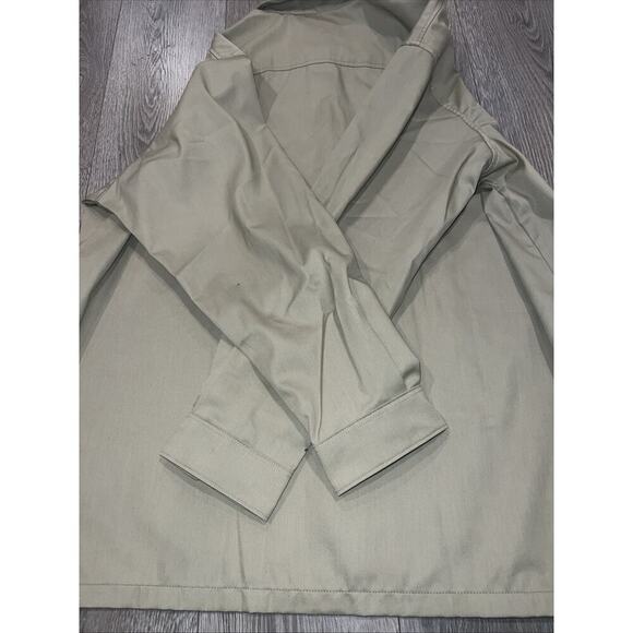 Carhartt Work Shirt Mens 3XL Button-Up Tan Long Sleeve Pockets S224 KHI Adult - Picture 7 of 8